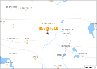 map of Deerfield