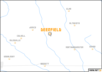 map of Deerfield