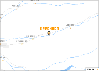 map of Deerhorn