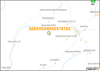 map of Deering Park Estates