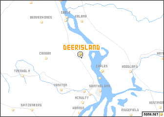 map of Deer Island