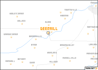 map of Deer Mill
