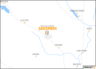 map of Deer Park