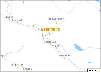 map of Deer Park