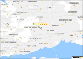 map of Deer Park