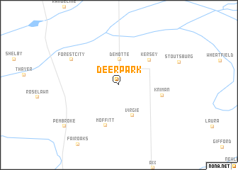 map of Deer Park