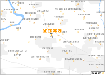 map of Deer Park