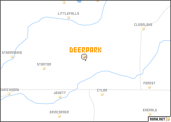 map of Deer Park