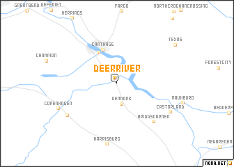 map of Deer River