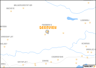 map of Deer View