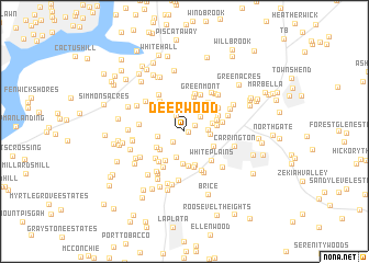 map of Deerwood