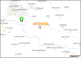 map of Deerwood