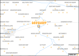 map of Deesdorf