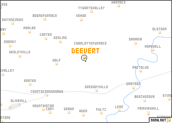 map of Deevert