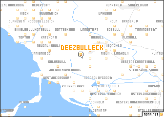 map of Deezbülleck