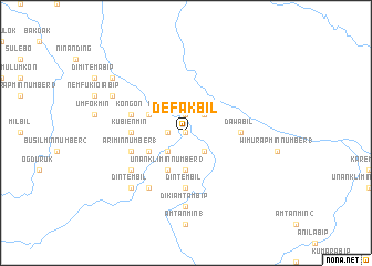 map of Defakbil