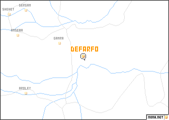 map of Defarfo