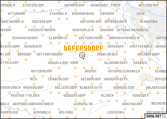 map of Defersdorf