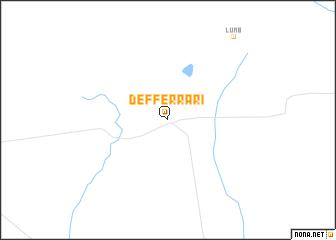 map of Defferrari