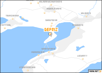 map of De-Friz