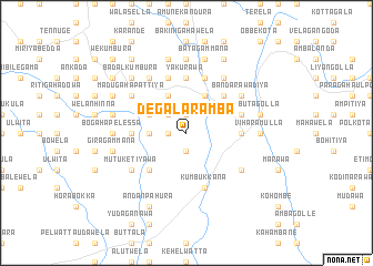 map of Degalaramba