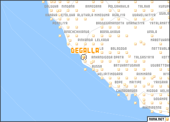 map of Degalla