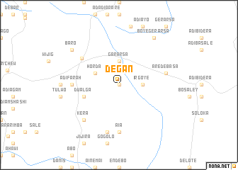 map of Degan