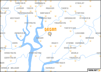 map of Degan