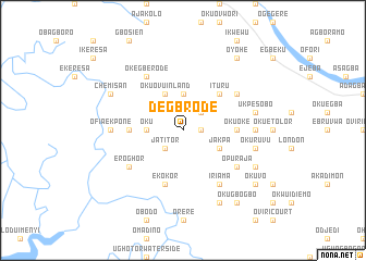 map of Degbrode