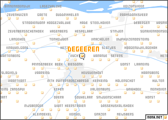 map of De Geeren