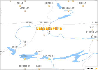 map of De Geersfors