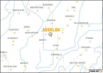 map of Degelow