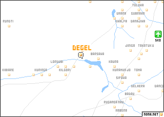 map of Degel