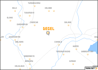 map of Degel