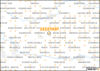 map of Degenhof