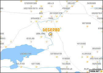 map of Degerbo