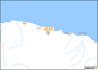 map of Dege