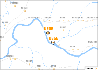 map of Dégé