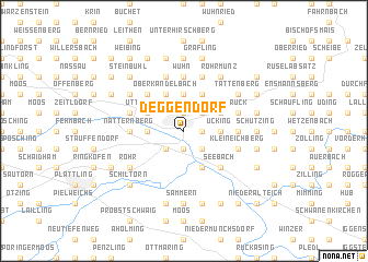 map of Deggendorf