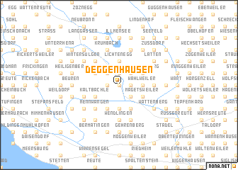 map of Deggenhausen