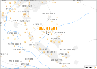 map of Deghtsut