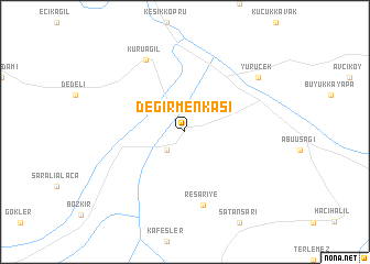 map of Değirmenkaşı