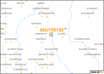 map of Dè Git Kotou