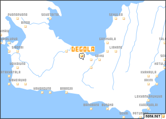 map of Degola