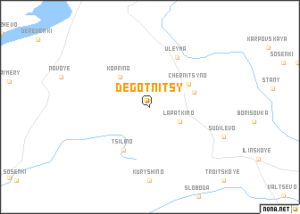 map of Degotnitsy