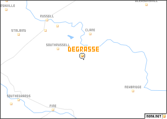 map of Degrasse