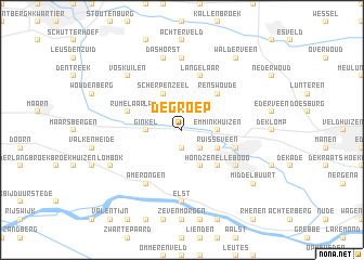 map of De Groep