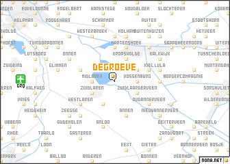 map of De Groeve