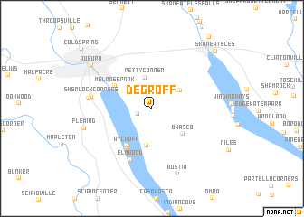 map of Degroff