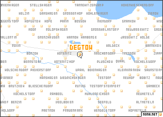map of Degtow